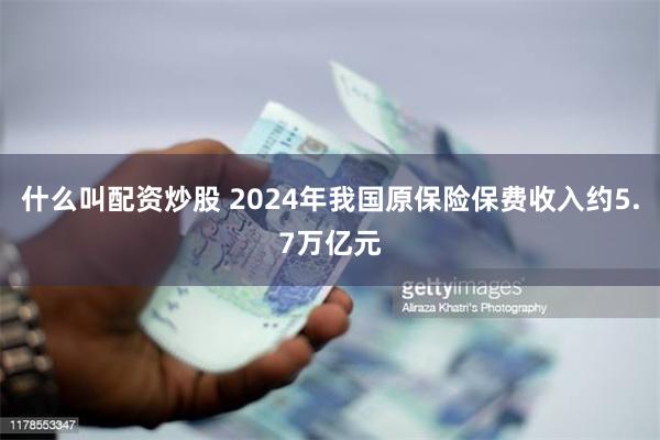 什么叫配资炒股 2024年我国原保险保费收入约5.7万亿元